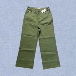 🛎️ 5/$20 NWT TILLYS Sky and Sparrow Twill Crop Women's Wide Leg Pants Size 1